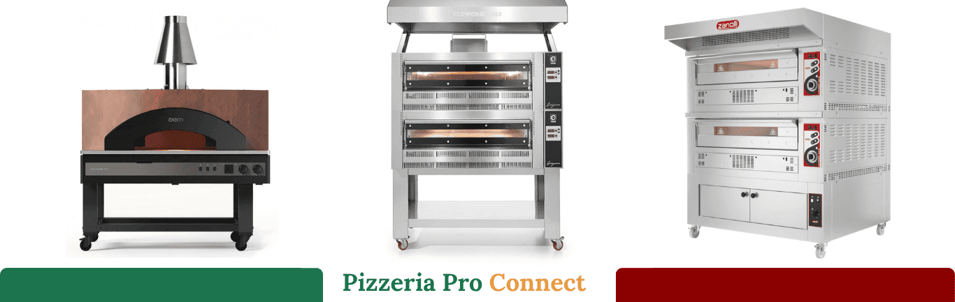 Professional gas pizza oven