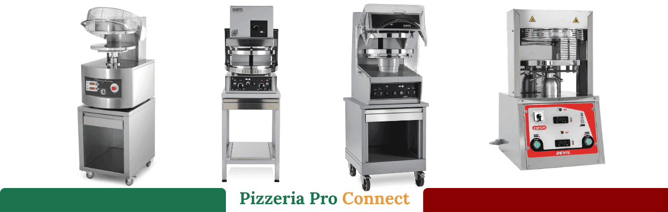 Professional pizza dough sheeter
