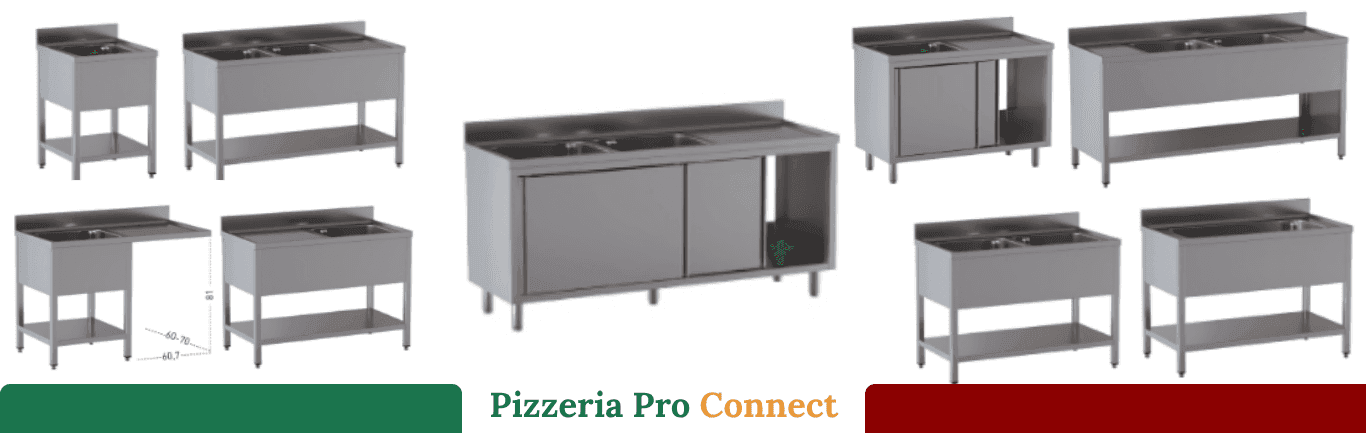 Professional stainless steel sink