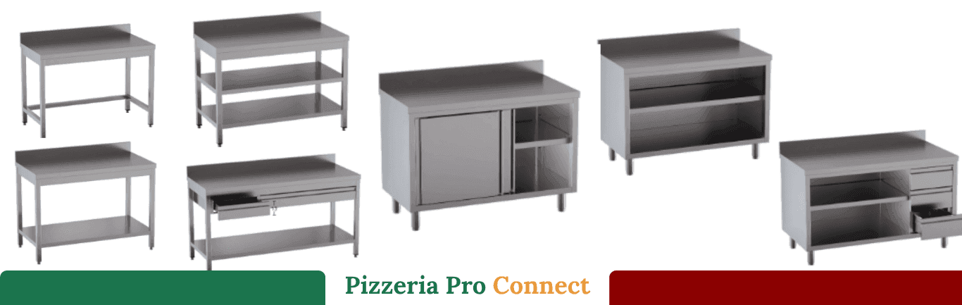 Table de travail inox
