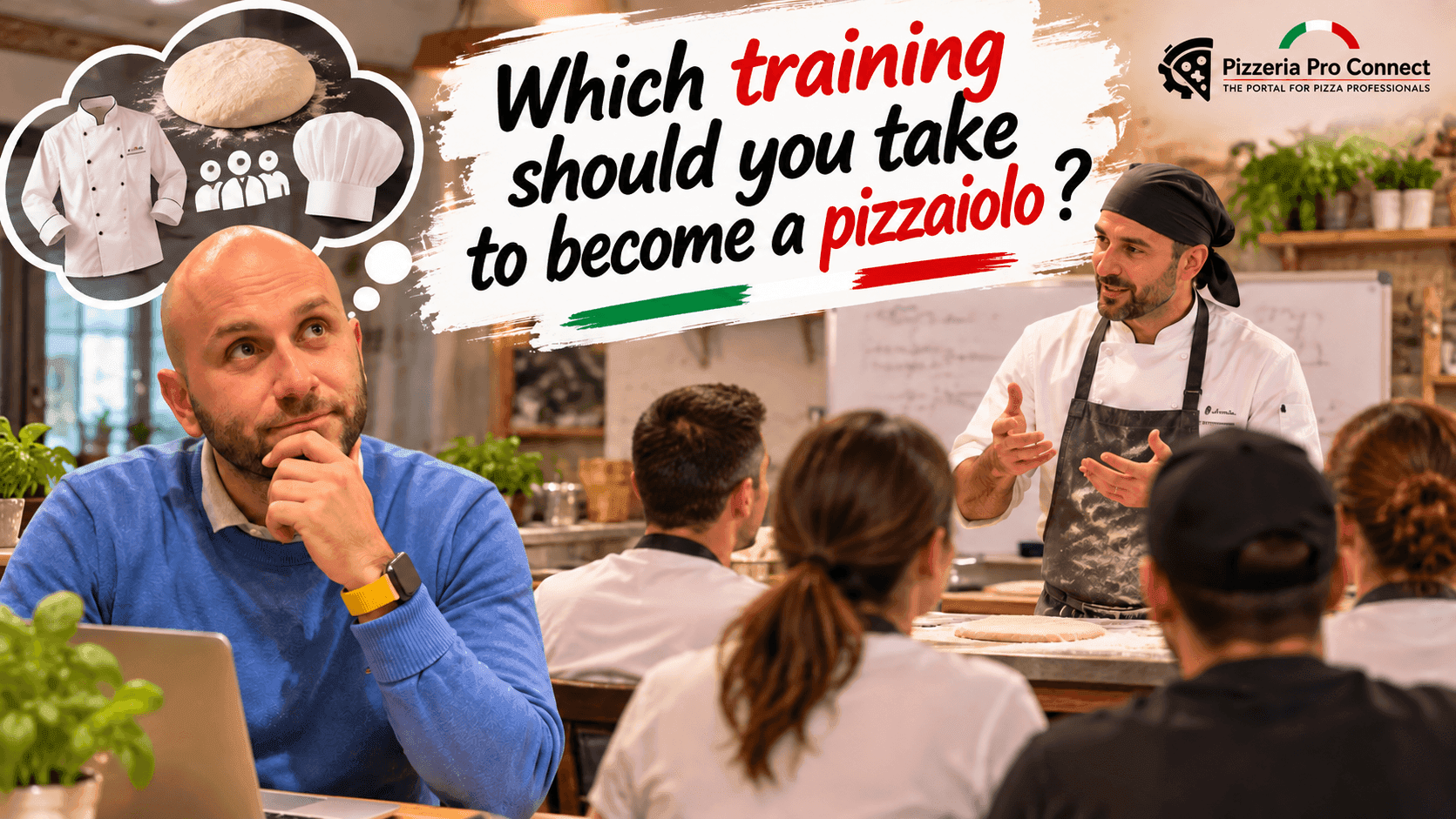 Which training should you take to become a pizzaiolo?